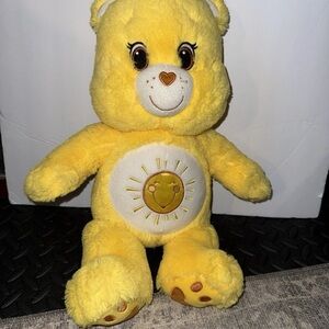 Build a Bear Care Bears Funshine Bear Sunshine Yellow Plush Stuffed Toy-Minty